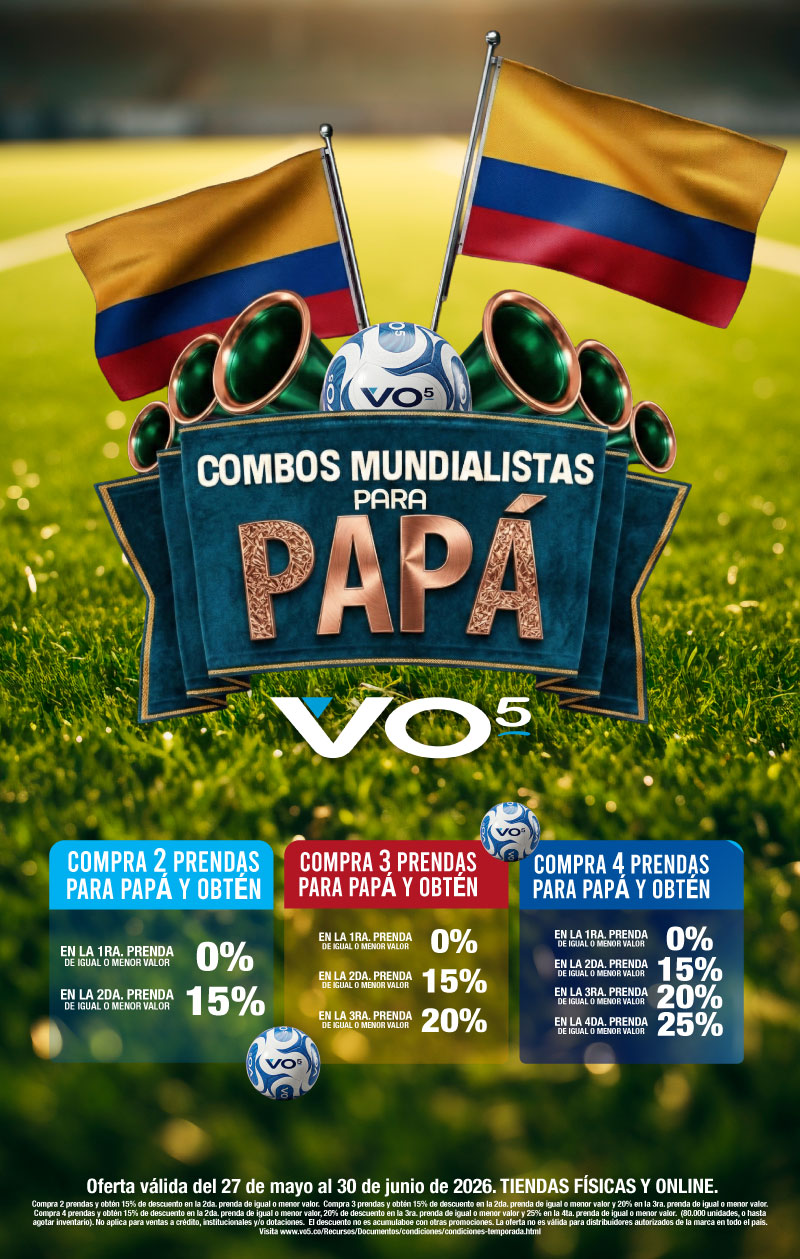 Afiche Oficial Combos Mundialistas para Papá VO5